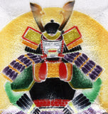 Saikosha - #008-23  Yoroi Kabuto (Cloisonné ware ornamental plate) - Free Shipping