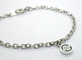 Saito - Silver Bracelet with Kamon charm (Silver 950)