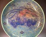 Fujii Kinsai Arita Japan - Yurisai Kinran  Ornamental plate 27.70 cm (Superlative Collection) - Free Shipping