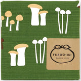 Okamisan - Kinoko (mushroom)  きのこ　- Furoshiki 50 x 50 cm