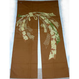 Kyoto Noren (Doorway curtain) 85 cm X 150 cm  - Noshime  - Beige - Free Shipping