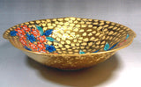 Fujii Kinsai Arita Japan - Somenishiki Golden Sakura Hachi (Bowl) - Free shipping