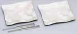 Saikosha - #016-14 Sakura (Cloisonné ware Serving plate) & Fork Pair Set - Free Shipping