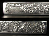 Saito - Rise Dragon-L Silver 950 Tie Bar