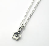 Saito - Sakura Silver Pendant top (Silver 925) Small with 50 cm silver chain