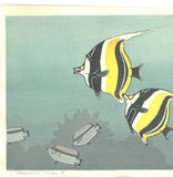 Yoshida Toshi - #015506 Hawaii no Sakana (B)  (Hawaiian Fishes,B)  - Free Shipping