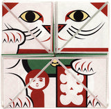 Cochae - Origami Furoshiki - Manekineko - Furoshiki 50 x 50 cm