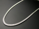 Saito - Curb  Chain (Slender size) Silver 925     (50 cm - 19.685 ")