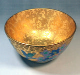 Fujii Kinsai Arita Japan - Somenishiki Golden Sakura Tea cup for Tea ceremony Ⅱ- Free Shipping