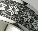 Saito - GENROKU Silver Ring - (Asanoha Pattern) - Silver 950