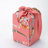 Rayon Chirimen - Koyomi Kaiawase  Rose - 貝合わせローズ - Furoshiki  68 x 68 cm