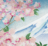 Saikosha - #004-19 Mt.Fuji & Sakura (Cloisonné ware ornamental plate) - Free Shipping