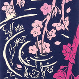 Kenema - Shidare Kagami Zakura  しだれ鏡桜  (The dyed Tenugui)