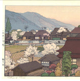 Yoshida Toshi - #015108 Ume no Mura (Village of Plums) - Free Shipping
