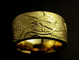 Saito - Rise Dragon W/Bonji Gold Ring (18Kt Gold)  (59.80 mm to 68.00 mm inner circumference)
