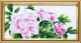 Saikosha - #013 07 Peony (Framed Cloisonné ware) - Free Shipping