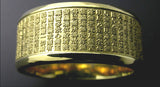 Saito - Heart Sutra Slim Gold Ring (18Kt Gold)　