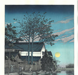 Kawase Hasui - HKS-15 Itako no Yu  (Evening at Itako) - Free Shipping