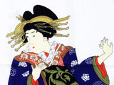 Ukiyo-e Tenugui - Oiran - (Japanese Tenugui)