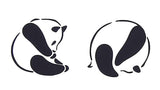 Kenema  - Denguri Panda   (The dyed Tenugui)