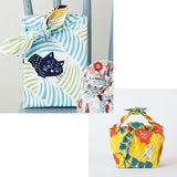 Kata Kata - Hachidori (Hummingbird) Green ハチドリ グリーン- Furoshiki   45 x 45 cm