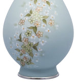 Saikosha - #010-12 Sakura (Cloisonné ware vase) by Master T. Tamura - Free Shipping
