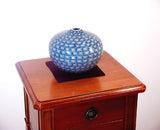 Fujii Kinsai Arita Japan - Somenishiki Kinsai Shippo Monyou Vase 14.50 cm - Free Shipping