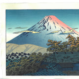 Kasamatsu Shiro - #27 Hakone Ubako no Asa  (Morning at Ubako,Hakone first print) - Free Shipping