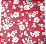Modern Girl - Ume (Plum) Red - Furoshiki   70 x 70 cm
