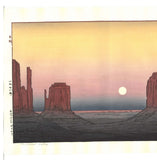 Yoshida Toshi - #017103 Monument Valley - Free Shipping