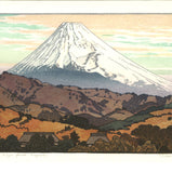 Yoshida Toshi - #016203 Izu Nagaoka no Fuji Kumo (Mt.Fuji from Nagaoka cloud) - Free Shipping