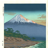 Okada Koichi - #P1 Hagoromo Kaigan no Fuji  (The view of Mt.Fuji from Hagoromo coast)　(羽衣海岸の富士) - Free Shipping