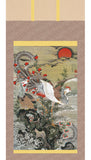 Sankoh Kakejiku - KZ2G9-033- Ito Jakuchu - Kyokujitsu Houozu (Phoenix) - Free Shipping