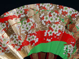Kyoto Kazari Sensu - #44 Sakura - Length - 27.2 cm (10.71")  - Free Shipping