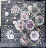 Yu-Soku -  Shippo to Shiki (Treasure of Seven w/ Four Seasons)  - Furoshiki (Japanese Wrapping Cloth)