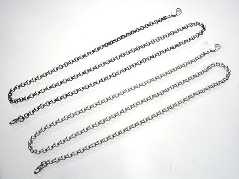 Thin Chain Necklace Silver - 45 cm