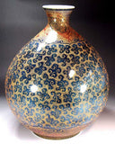 Fujii Kinsai Arita Japan - Yurisai Kinran Rise Dragon vase 29.40 cm (Superlative Collection) - Free Shipping