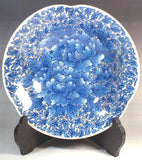 Fujii Kinsai Arita Japan - Somenishiki Kinsai Karakusa Peony Hachi (Bowl) - Free Shipping