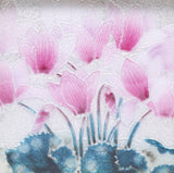 Saikosha - #112-08 Cyclamen (Framed Cloisonné ware) - Free Shipping