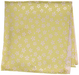 Kirara - Sakura -Double-Sided Dyeing Furoshiki - Uguisu/Sakura - 70 x 70 cm