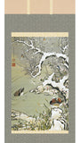 Sankoh Kakejiku - KZ2G9-036- Ito Jakuchu - Setchu Chokinzu- Free Shipping