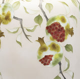 Saikosha - #010-16 Pomegranate (Cloisonné ware vase) by Master T. Tamura - Free Shipping