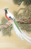 Japanese Traditional Hand Paint Byobu (Silk Folding Screen) - T 20 - Free Shipping