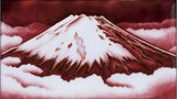 Saikosha - #015-04 Aka Fuji (Framed Cloisonné ware) - Free Shipping