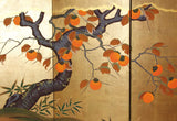 Japanese Traditional Hand Paint Byobu (Gold Leaf Folding Screen) - T1 - Free Shipping