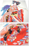 Ukiyo-e Tenugui - Fuji Musume - (Japanese Tenugui)