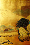 Japanese Traditional Hand Paint Byobu (Gold Leaf Folding Screen) - T 31 - Free Shipping
