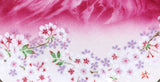 Saikosha - #006-07 Aka Fuji & Sakura (Cloisonné ware ornamental plate) 36.00 cm - Free Shipping
