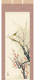 Sankoh Kakejiku - 7A6-12A  Kohaku Ume ni Uguisu - Free Shipping