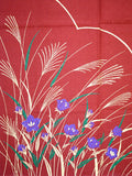 Kyoto Noren (Doorway curtain) 85 cm X 90 cm - Yamatori Akikusa Sabi Shu - Free Shipping
